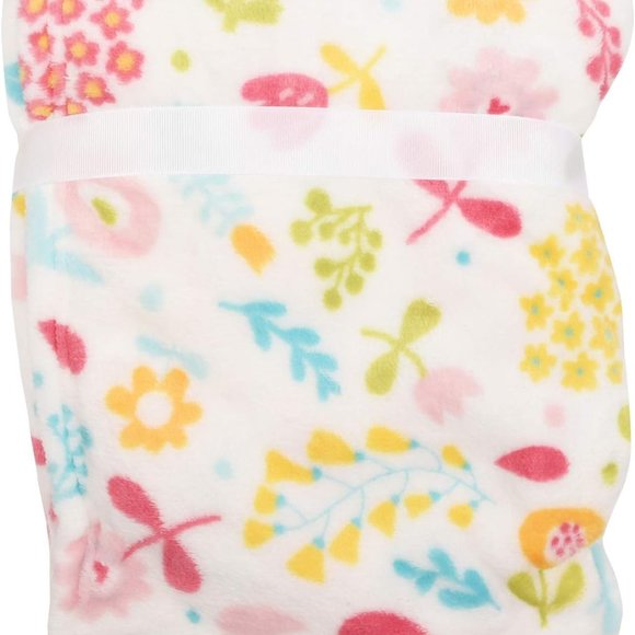 Pink Orange Girl Fox Security Blanket 2 Piece Set Baby's First by Nemcor Lovey - Picture 2 of 3